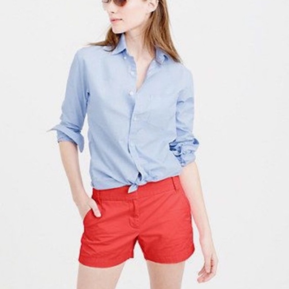 J Crew Nantucket Red Chino Shirts NWT (sz 8)